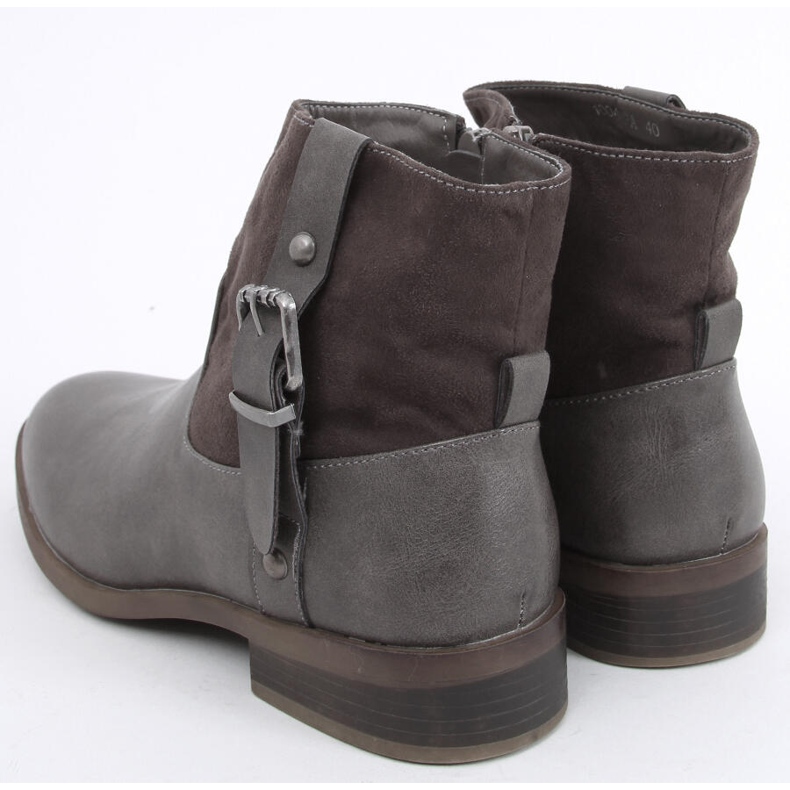 Stivali da donna Finu Khaki grigio 2