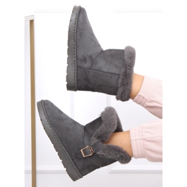 Doposci da donna con fibbia Wibo Grey grigio 2