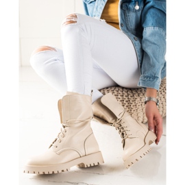 TRENDI Trappers alti classici beige 2