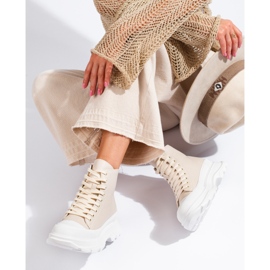 Seastar Scarpe Da Ginnastica Sulla Piattaforma beige 1