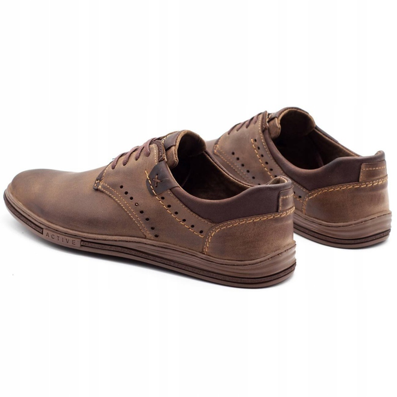 Polbut Scarpe casual da uomo 402 marrone 6