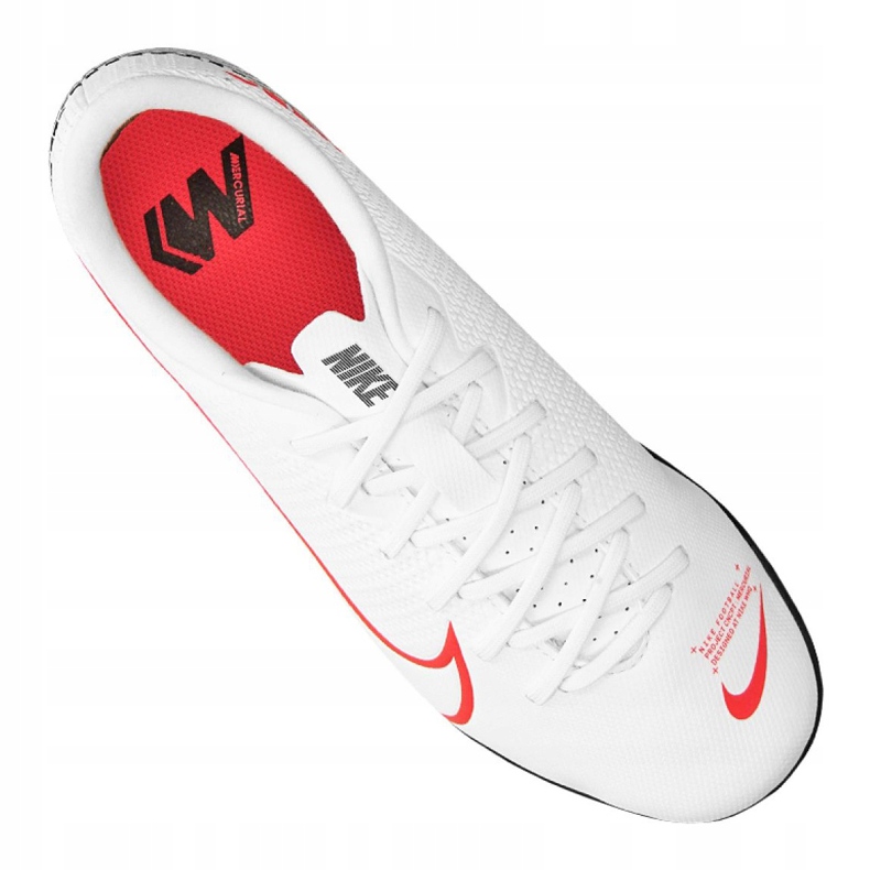 Nike Vapor 13 Academy Tf Jr AT8145-160 scarpe da calcio bianco 3