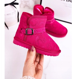 Apawwa Doposci Bambino Con Pelliccia Fucsia Kawai rosa 2