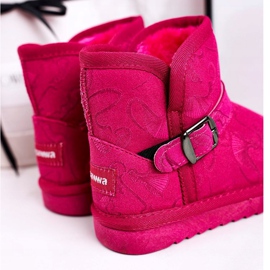 Apawwa Doposci Bambino Con Pelliccia Fucsia Kawai rosa 3