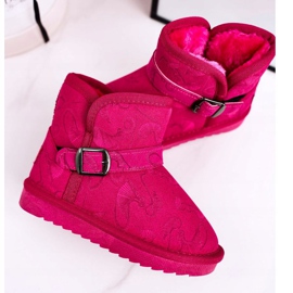 Apawwa Doposci Bambino Con Pelliccia Fucsia Kawai rosa 5