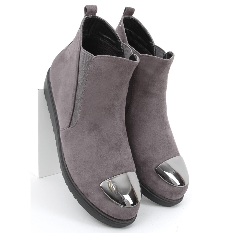 Tress Stivali Jodhpur grigi grigio 1
