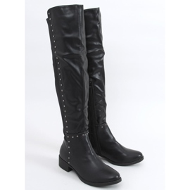 Stivali da equitazione con tomaia flessibile Henn Black nero 2