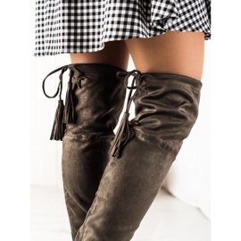 Lucky Shoes Comodi moschettieri verdi verde 1