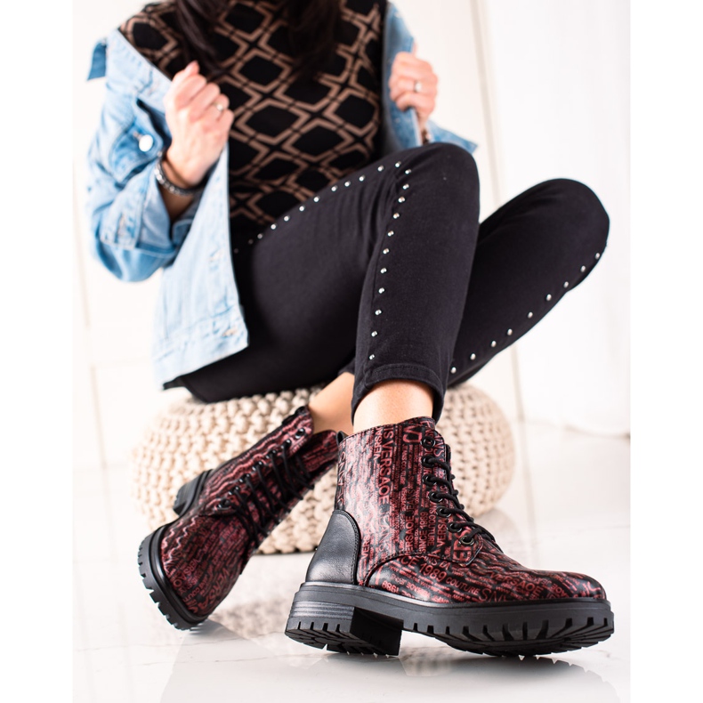 Goodin Stampatori alla moda rosso 2