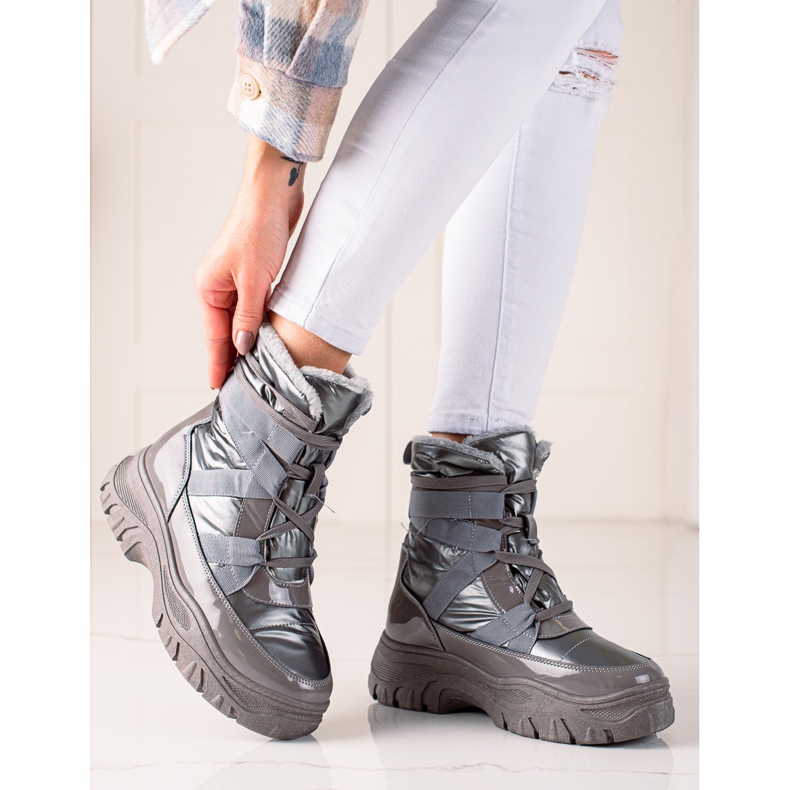 TRENDI Doposci grigi LT240g d'argento grigio 1