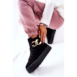 Sneakers Alte Sulla Piattaforma Evenia Nera nero 1