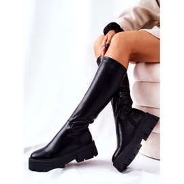 FJ1 Stivali alti Hemera neri nero 2