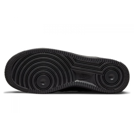 Scarpa Nike Air Force 1 Jr DO6396-001 bianca nero 2