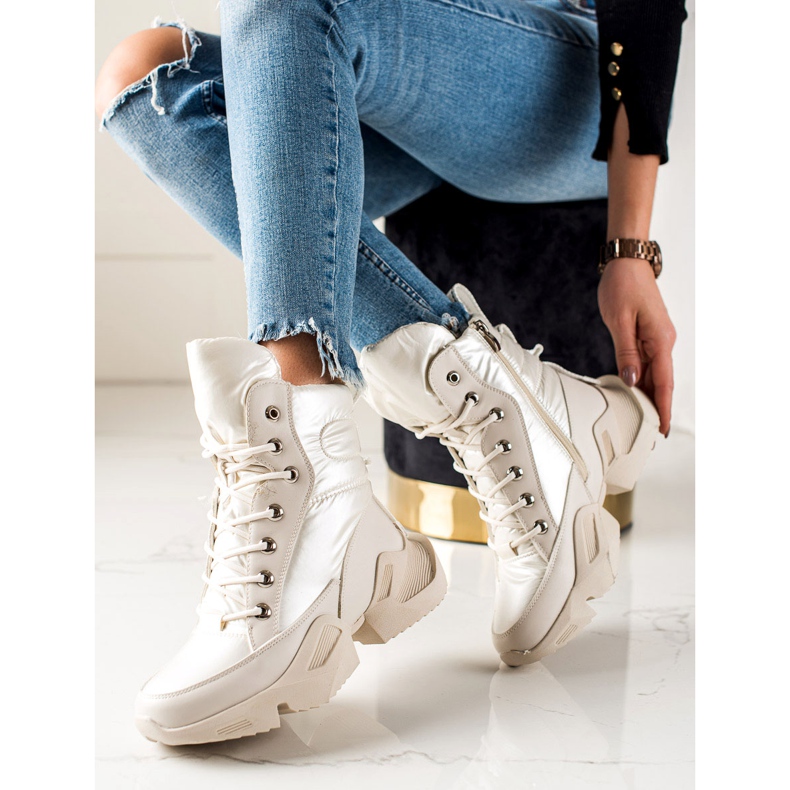 Seastar Caldi stivali da neve alla moda beige 2