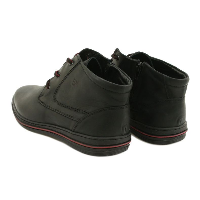 Polbut 339 scarpe da uomo nere nero 5