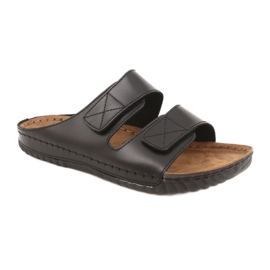 Scarpe da uomo Inblu 158M003 nero 1