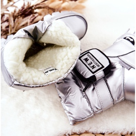 PJ2 Stivali da neve caldi per bambini con rene argento Nereyda 1