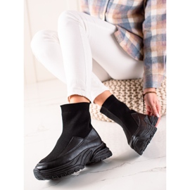Seastar Stivali slip-on con un calzino nero 1