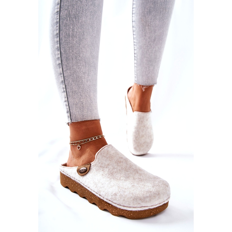 Pantofole Profilattiche Inblu Pantofole Beige DK20FE01W 1