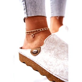 Pantofole Profilattiche Inblu Pantofole Beige DK20FE01W 3