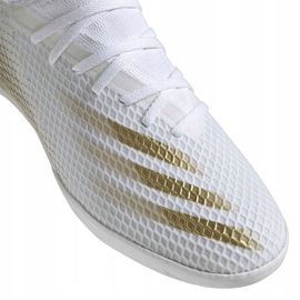 Adidas X GHOSTED.3 In scarpe da calcio EG8204 bianca 3