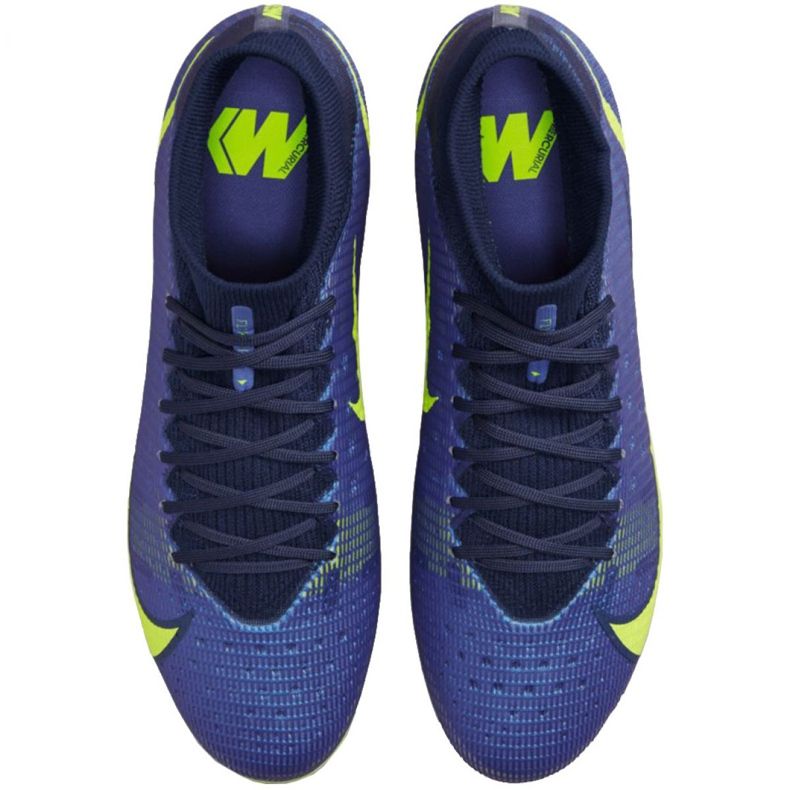 Nike Mercurial Superfly 8 Pro Fg M CV0961 574 scarpe da calcio blu blu 1