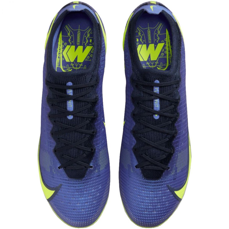 Nike Mercurial Vapor 14 Elite Fg M CQ7635 574 scarpe da calcio blu blu 1