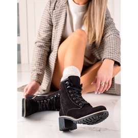 Goodin Comodi stivali con tacco alto nero 2