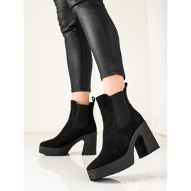 Seastar Stivali slip-on su un palo nero 2