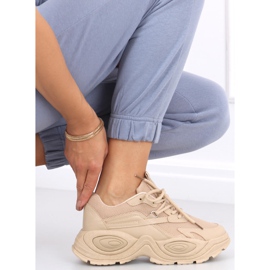 Scarpe da ginnastica Wally Khaki beige 2