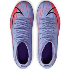 Nike Mercurial Superfly 8 Club Km Mg Jr DB0925 506 scarpe da calcio rosa, viola viola 1