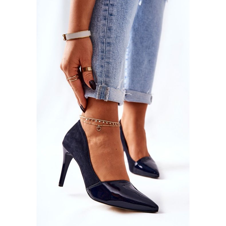 Pelle Monnari 0170-013 Tacco Navy blu navy 1