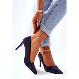 Pelle Monnari 0170-013 Tacco Navy blu navy 2