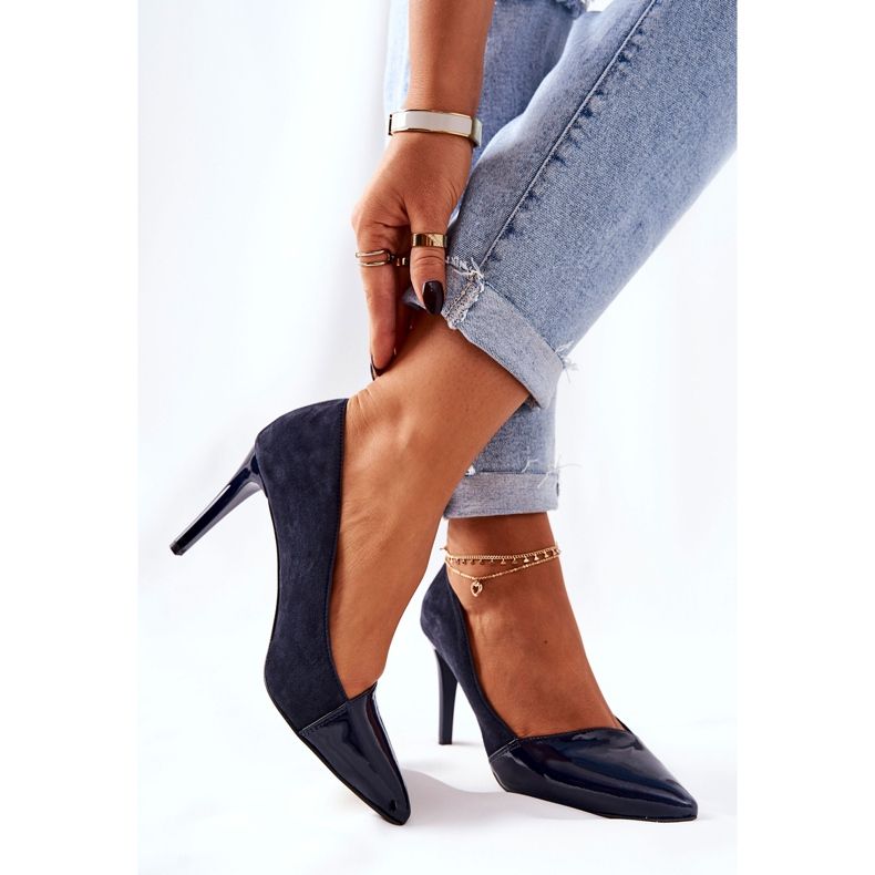 Pelle Monnari 0170-013 Tacco Navy blu navy 2