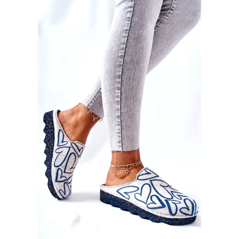 Pantofole Profilattiche Inblu Pantofole Beige DKS4FE01W 3