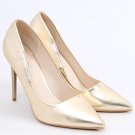 Décolleté con tacco Eva Gold d'oro 2