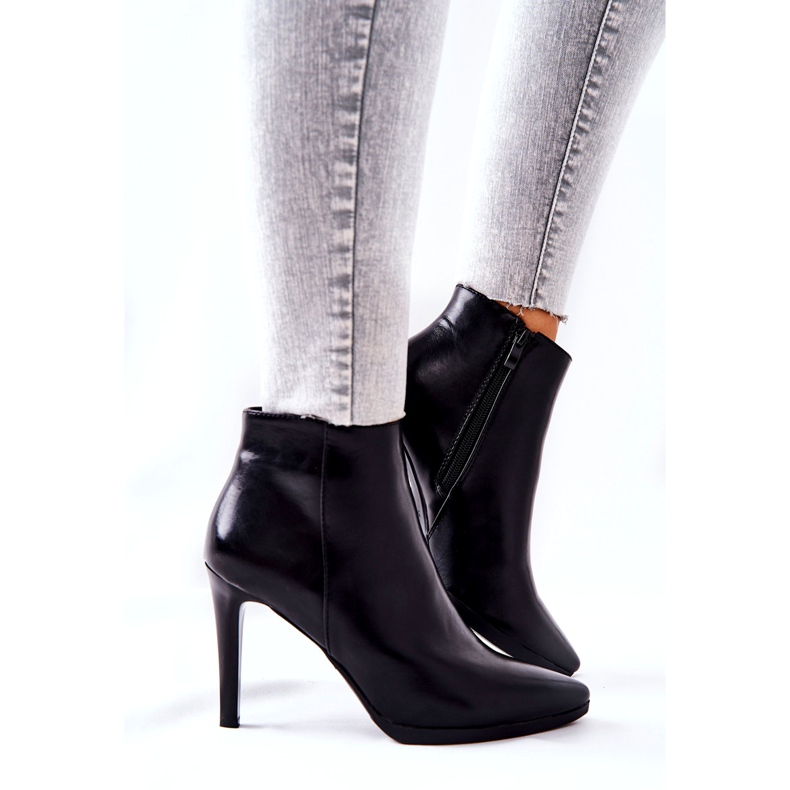 Stivali Donna Con Tacco Alto Sergio Leone BT501 nero 3