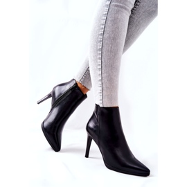 Stivali Donna Con Tacco Alto Sergio Leone BT501 nero 4