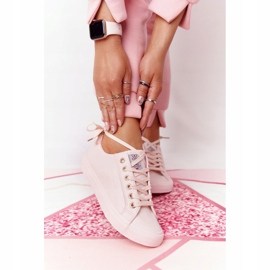 Big Star Sneakers da donna in ecopelle Cross Jeans HH2R4004C Rosa 2