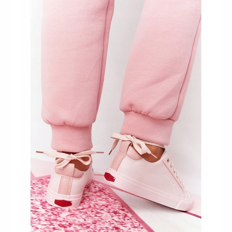 Big Star Sneakers da donna in ecopelle Cross Jeans HH2R4004C Rosa 4
