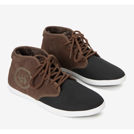 Scarpe sportive da uomo marroni sneakers Raoul marrone 1