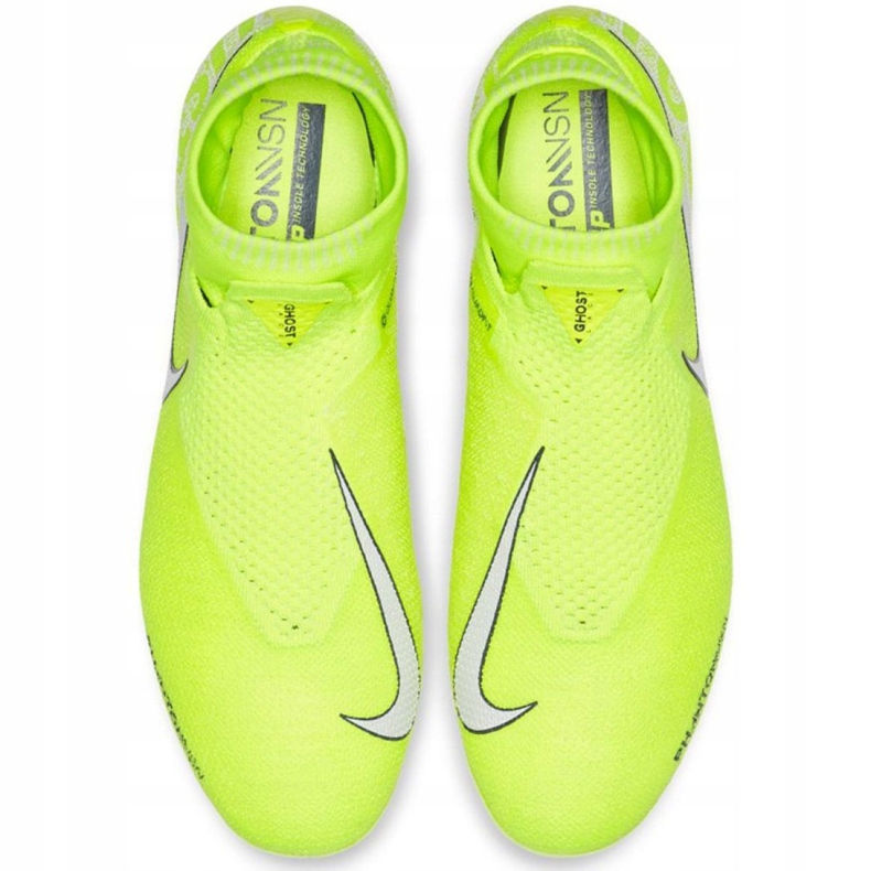 Nike Phantom Vsn Elite Df Ag Pro M AO3261-717 scarpe da calcio giallo 1