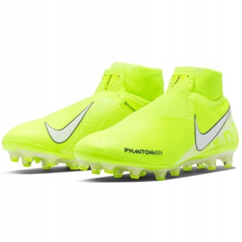 Nike Phantom Vsn Elite Df Ag Pro M AO3261-717 scarpe da calcio giallo 3