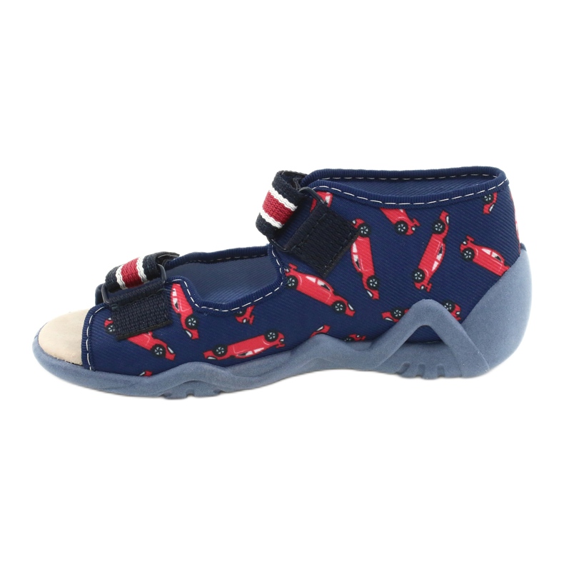 Scarpe per bambini Befado gialle 350P018 rosso blu navy 2