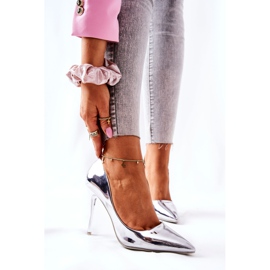 PG2 Elegante specchio Adrinnah argento tacchi d'argento 2