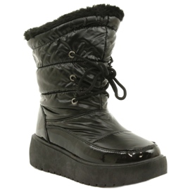 Stivali da neve allacciati neri Filippo DBT3403 nero 1