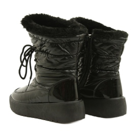 Stivali da neve allacciati neri Filippo DBT3403 nero 3