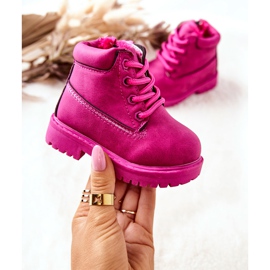 Stivali Trappers Warm Bambini Fucsia Dexter rosa 2