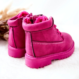 Stivali Trappers Warm Bambini Fucsia Dexter rosa 1