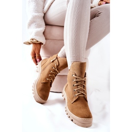 PF1 Stivali Scamosciati Caldi Camel Annabeth beige 1